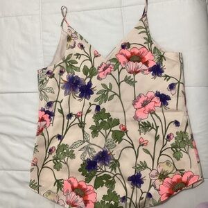 Express Floral Camisole in Pink and Green